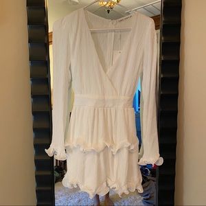 Hello Molly long sleeve ruffle dress